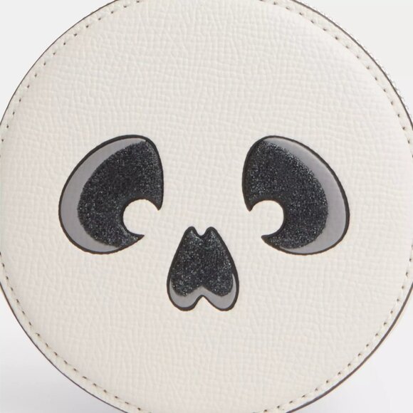 👻 Coach Coin Case With Halloween Skull - Picture 4 of 9